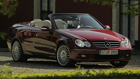 Mercedes Benz Clk Class Cabriolet Hd Art Print Poster