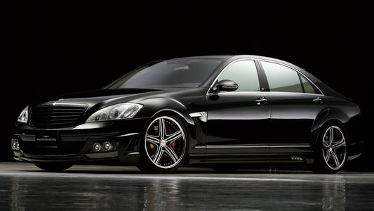 Mercedes Benz S Class By Sports Line Black Bison By Wald Hd Art Print Poster