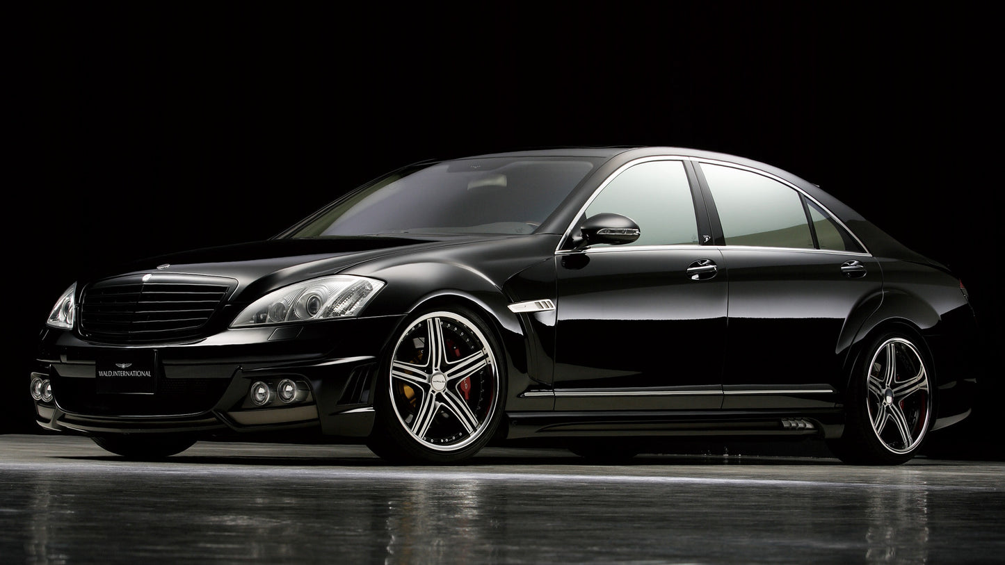 Mercedes Benz S Class By Sports Line Black Bison By Wald Hd Art Magnet