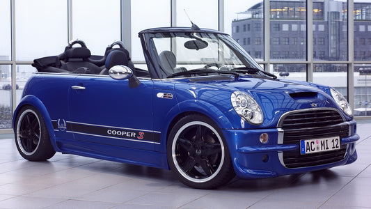 Mini Cooper S Cabrio By Ac Schnitzer Hd Art Keychain