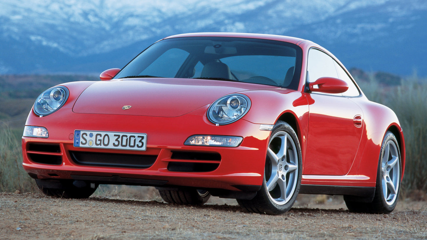 Porsche Carrera Hd Art Keychain