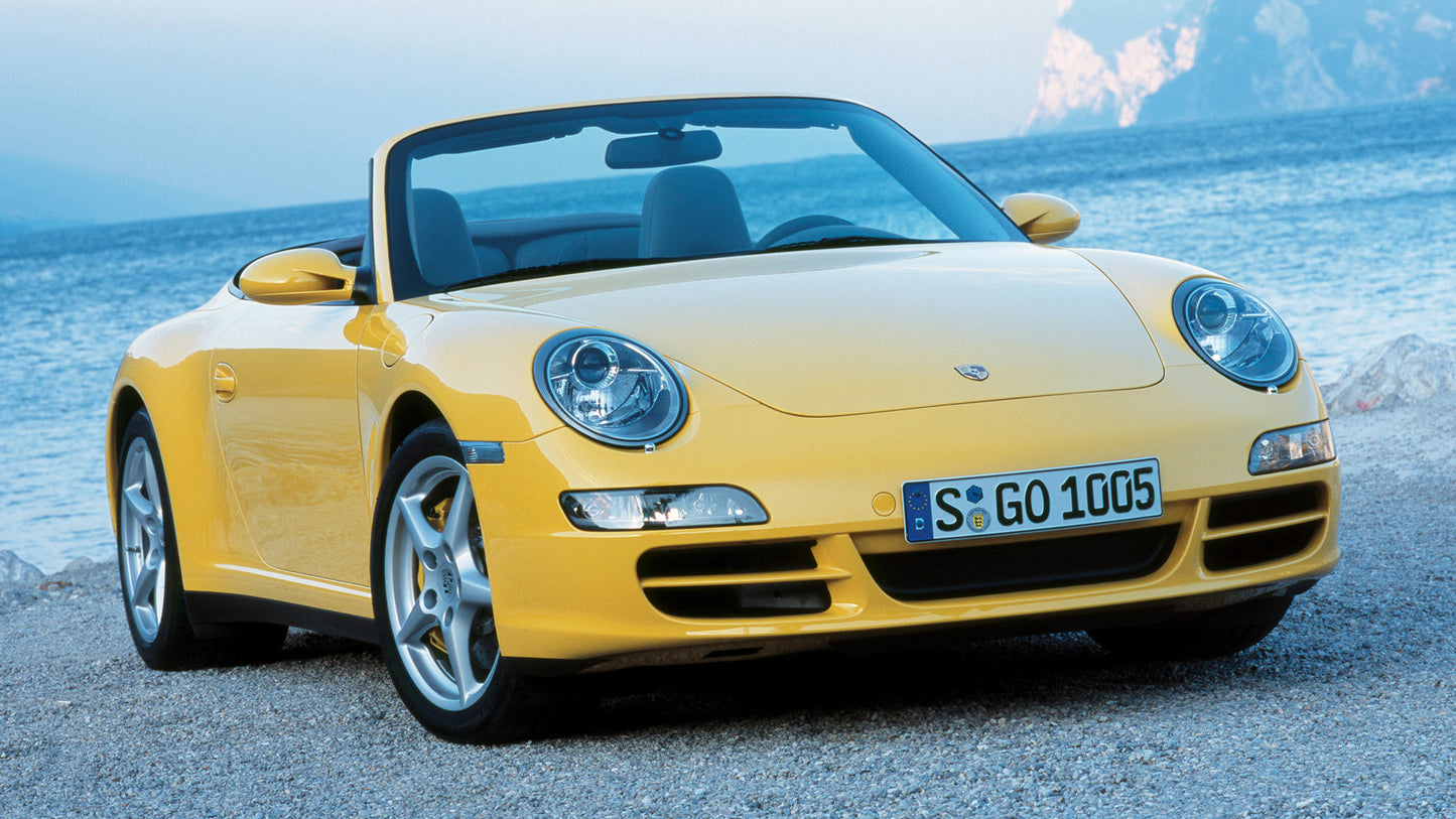 Porsche Carrera Cabriolet Hd Art Keychain