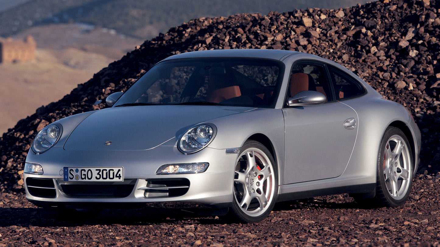 Porsche Carrera S Hd Art Keychain