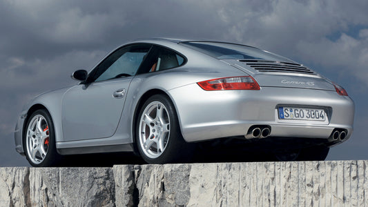 Porsche Carrera S Hd Art Keychain