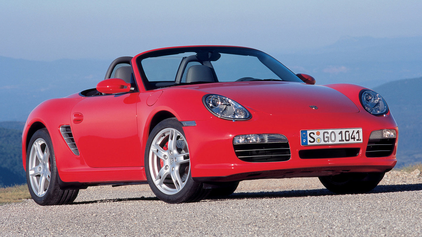 Porsche Boxster S Hd Art Keychain