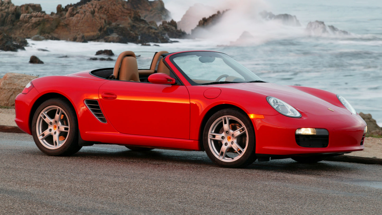 Porsche Boxster Us Hd Art Keychain