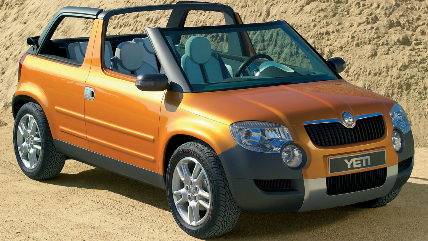 Skoda Yeti Ii Concept Hd Art Keychain