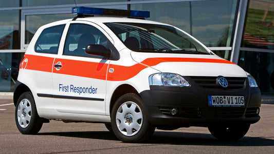Volkswagen Fox First Responder Hd Art Keychain