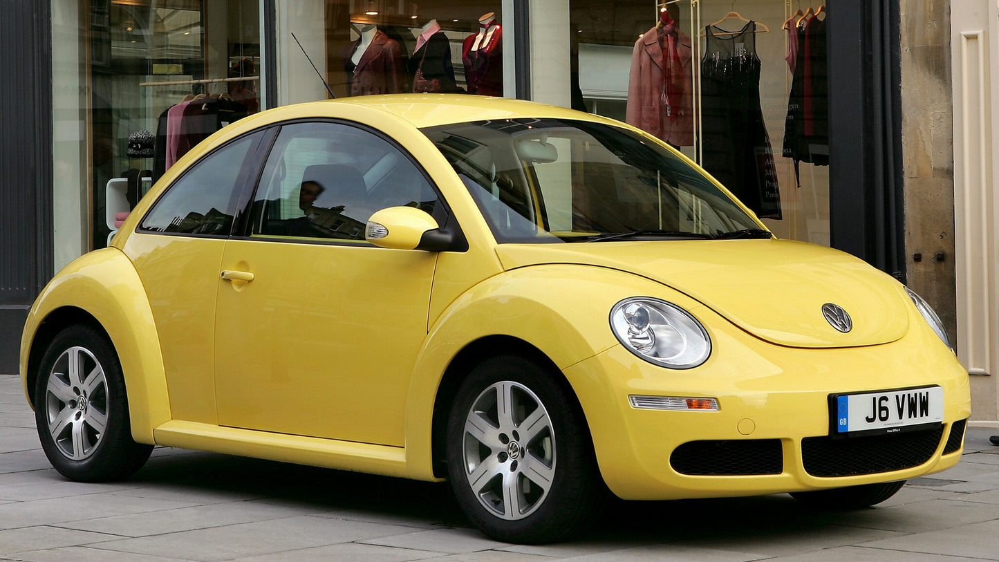 Volkswagen New Beetle Uk Hd Art Keychain