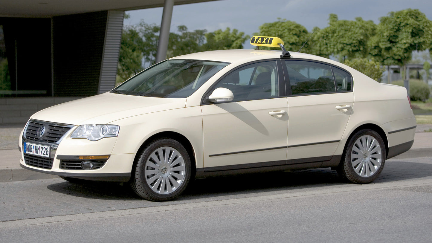 Volkswagen Passat Taxi Hd Art Keychain