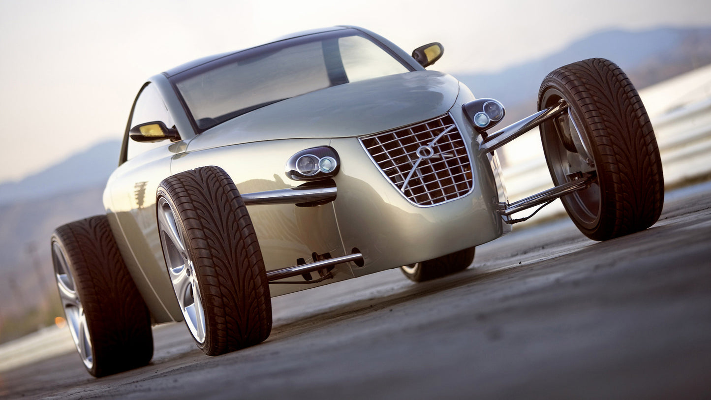 Volvo T6 Roadster Concept Hd Art Keychain
