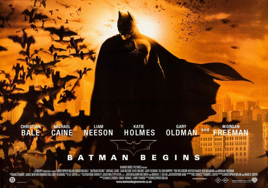 2005 Batman Begins Movie Magnet Christian Bale Dc Comics Gotham City