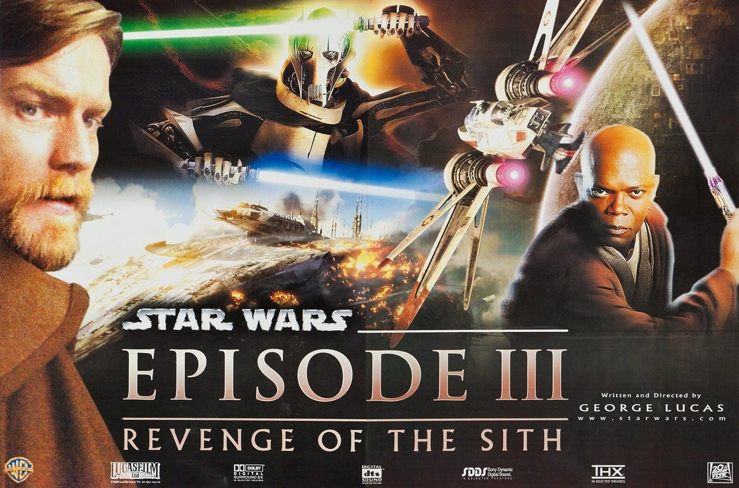 2005 Star Wars Episode Iii Revenge Of The Sith Movie Poster