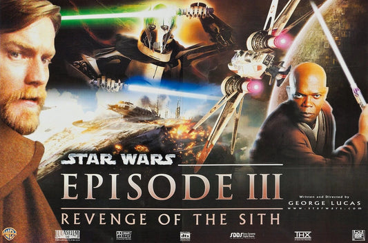 2005 Star Wars Episode Iii Revenge Of The Sith Movie Poster