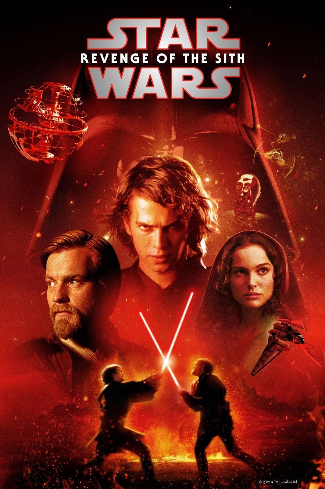 2005 Star Wars Episode Iii Revenge Of The Sith Movie Poster Obi Wan