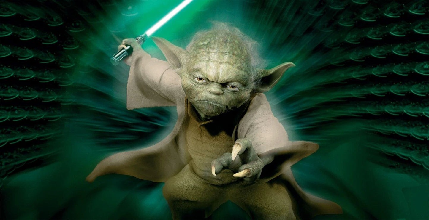2005 Star Wars Episode Iii Revenge Of The Sith Movie Keychain Yoda