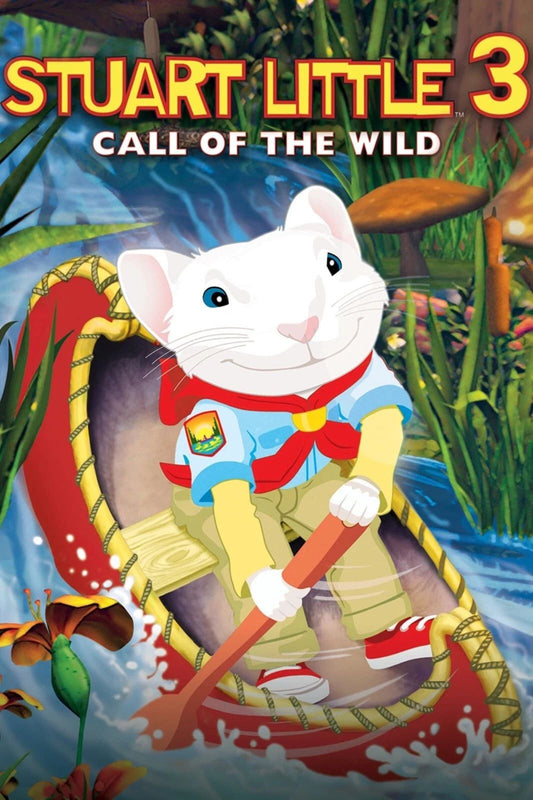 2005 Stuart Little 3 Movie Magnet Michael J. Fox Geena Davis Hugh Laurie