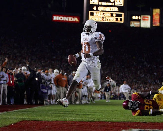 2005 Texas Longhorns Vince Young Glossy Magnet National Championship Magnet