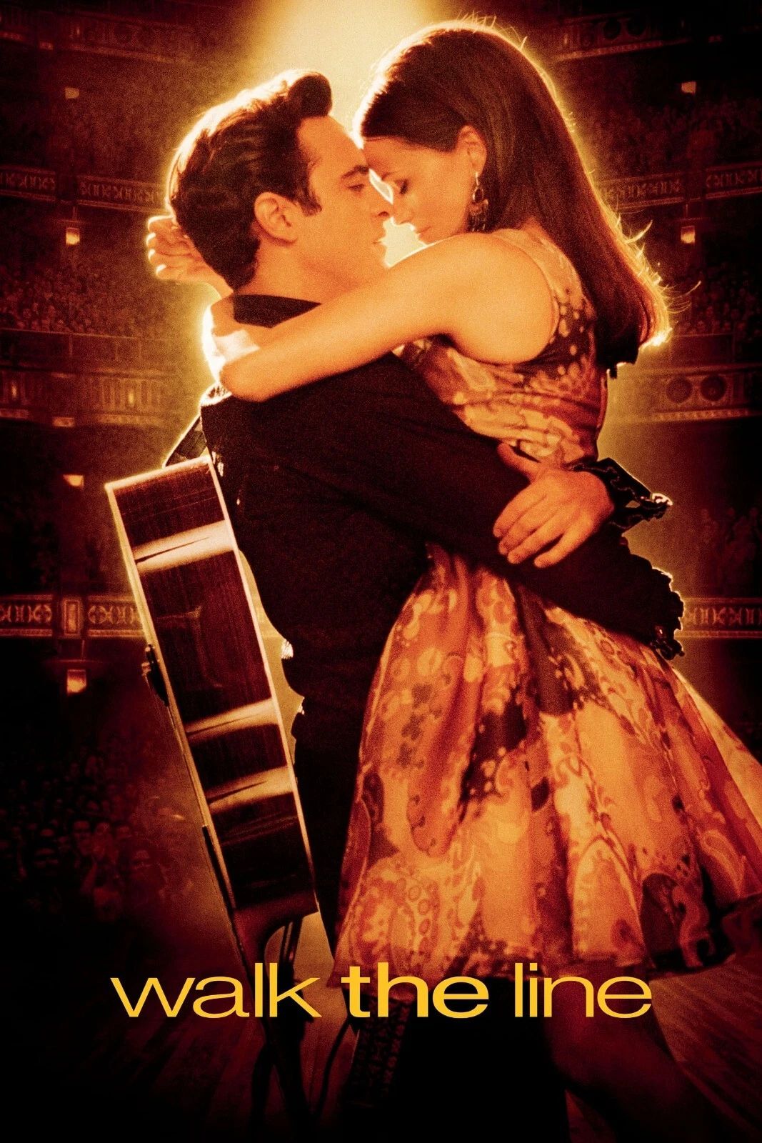 2005 Walk The Line Movie Poster Joaquin Phoenix Reese Witherspoon