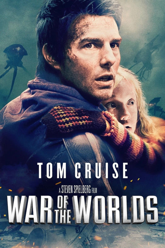 2005 War Of The Worlds Movie Poster Tom Cruise Dakota Fanning