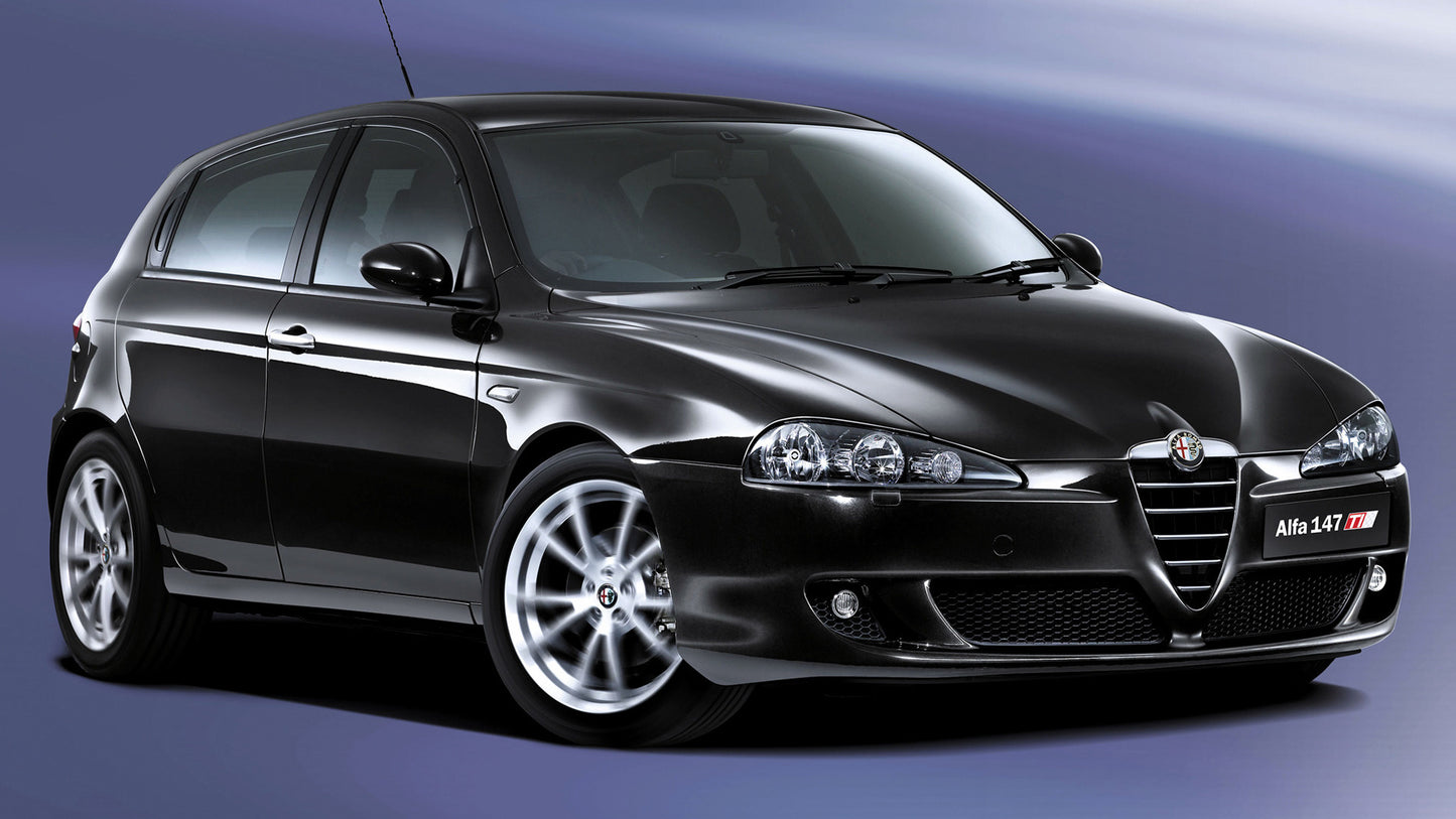 Alfa Romeo Ti Door Jp Hd Art Print Poster