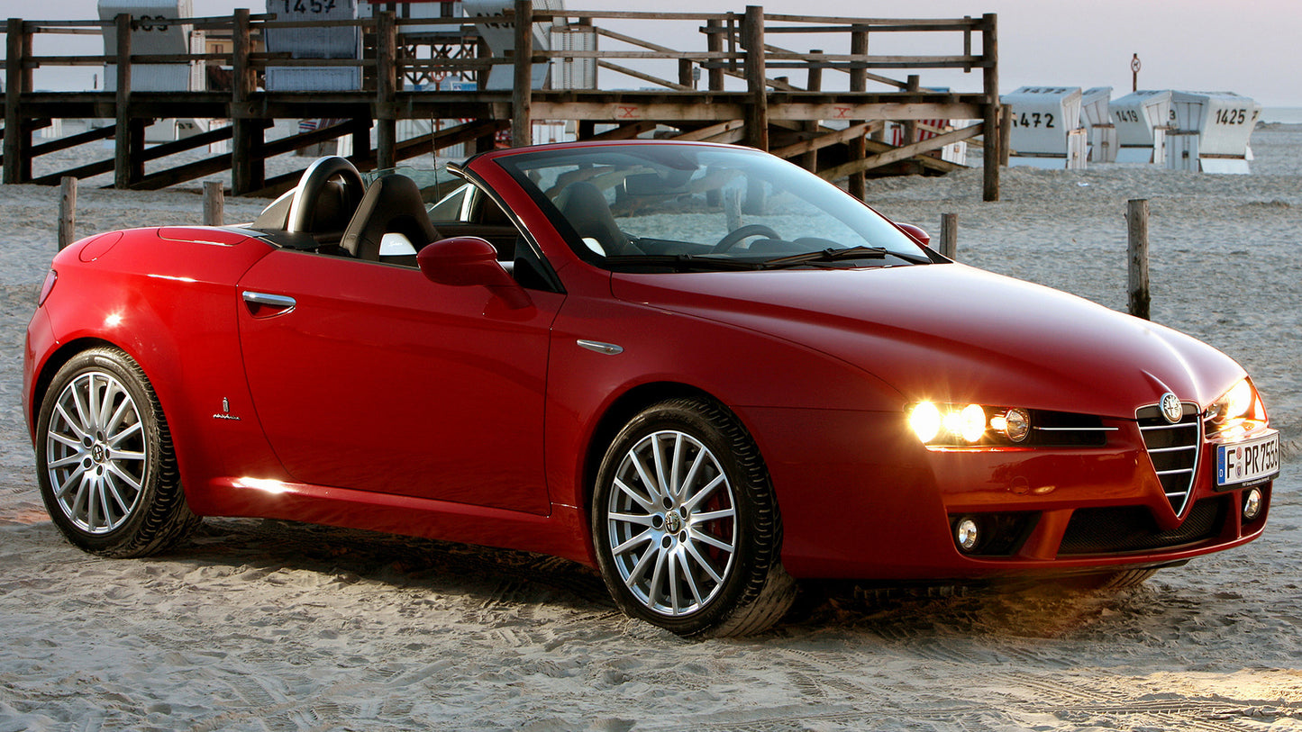 Alfa Romeo Spider Hd Art Keychain