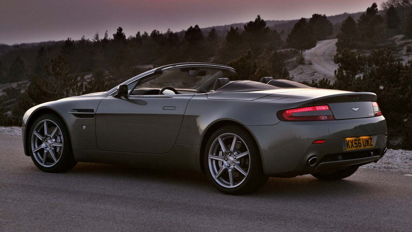 Aston Martin V8 Vantage Roadster Hd Art Jigsaw Puzzle