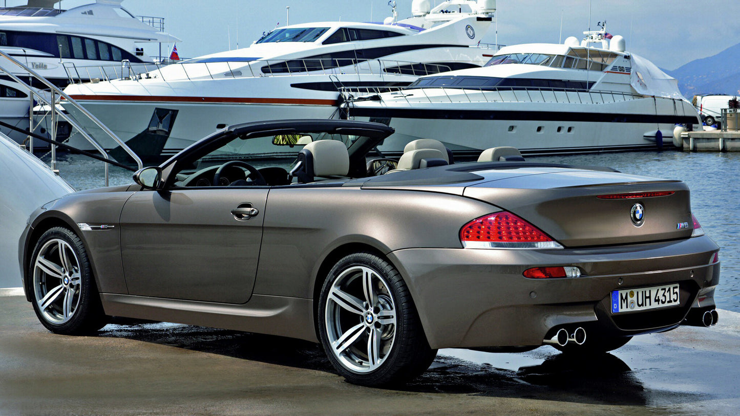 Bmw M6 Convertible Hd Art Keychain