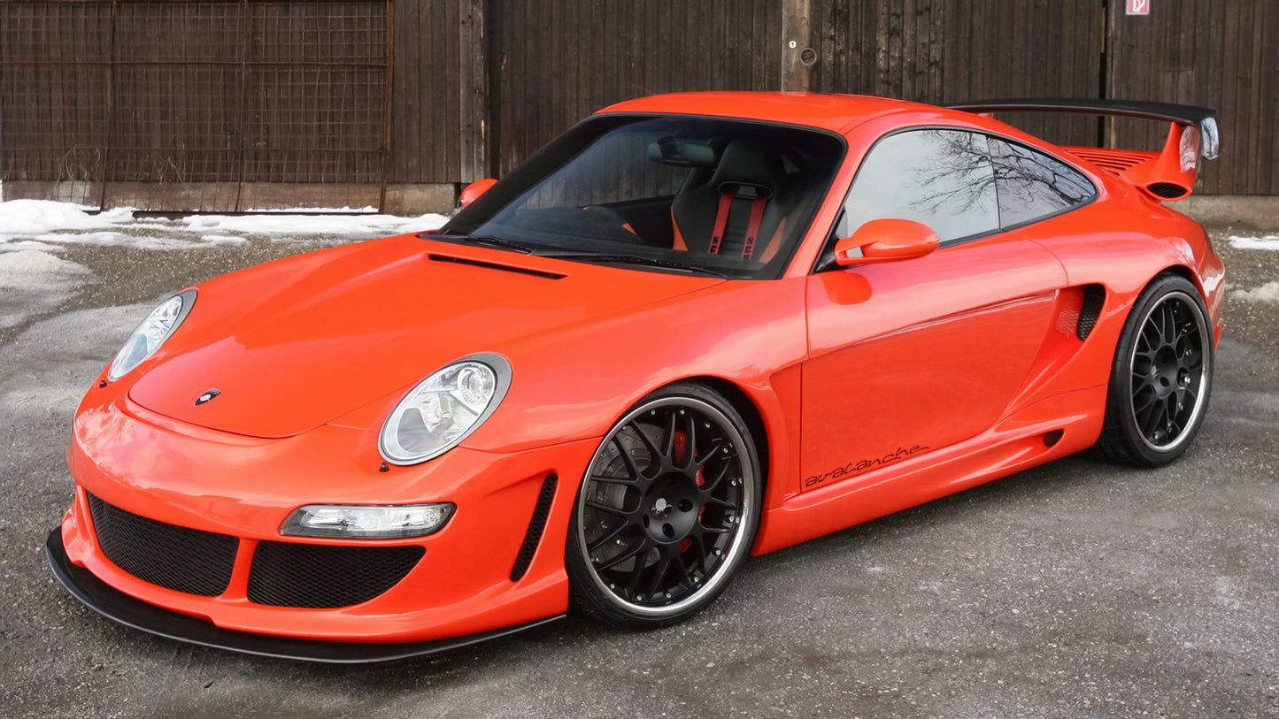 Gemballa Avalanche Gtr Evo Blood Orange Hd Art Keychain