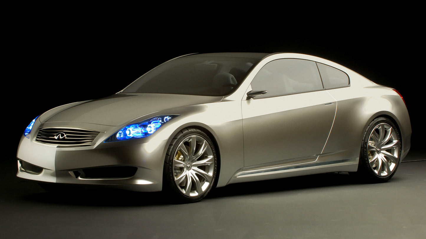 Infiniti Coupe Concept Hd Art Print Poster
