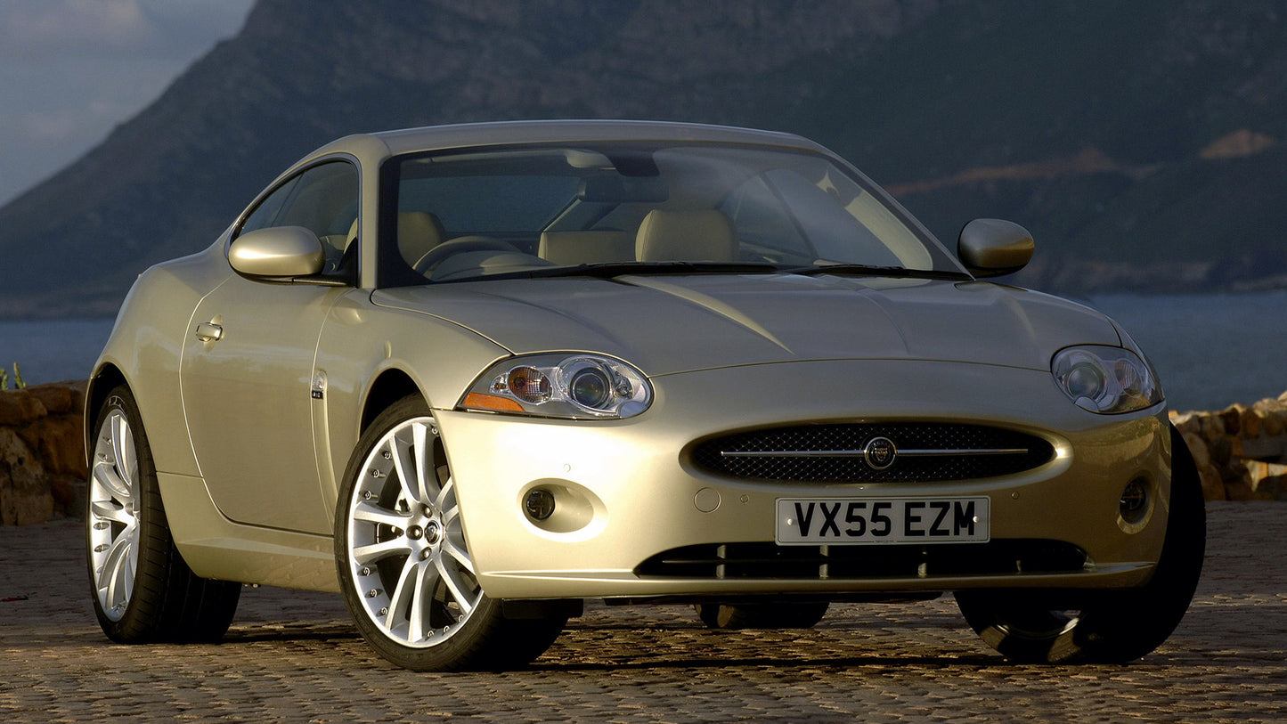 Jaguar Xk Coupe Uk Hd Art Print Poster