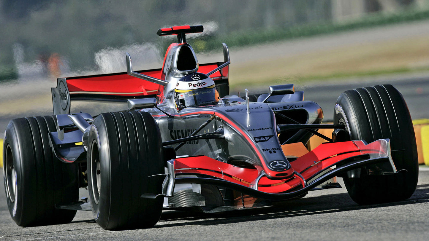 Mclaren Mercedes Mp4 Hd Art Print Poster
