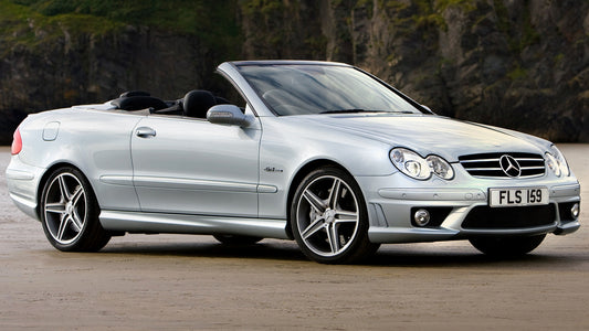 Mercedes Benz Clk Amg Cabriolet Uk Hd Art Print Poster
