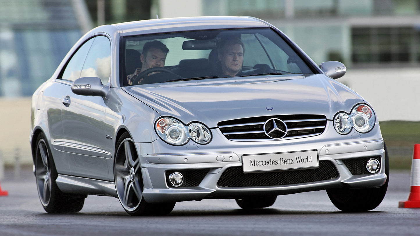 Mercedes Benz Clk Amg Uk Hd Art Print Poster