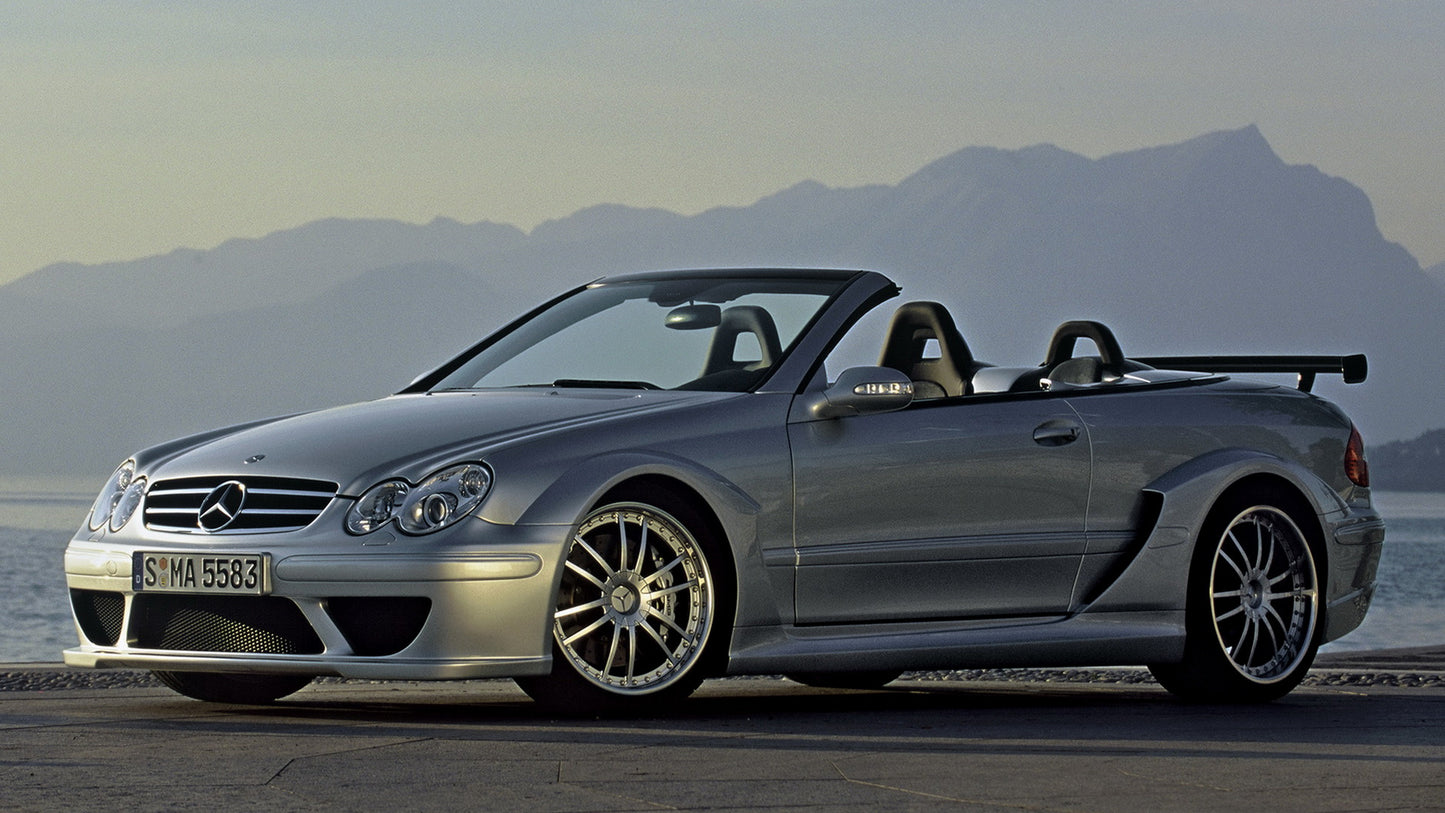 Mercedes Benz Clk Dtm Amg Cabriolet Hd Art Print Poster