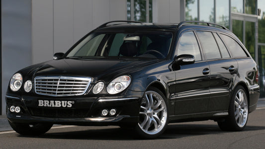 Mercedes Benz E Class Estate By Brabus Hd Art Print Poster