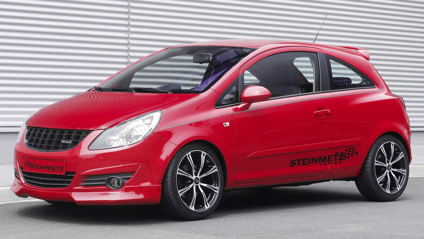 Opel Corsa By Steinmetz Door Hd Art Keychain