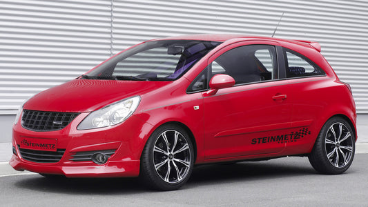 Opel Corsa By Steinmetz Door Hd Art Keychain