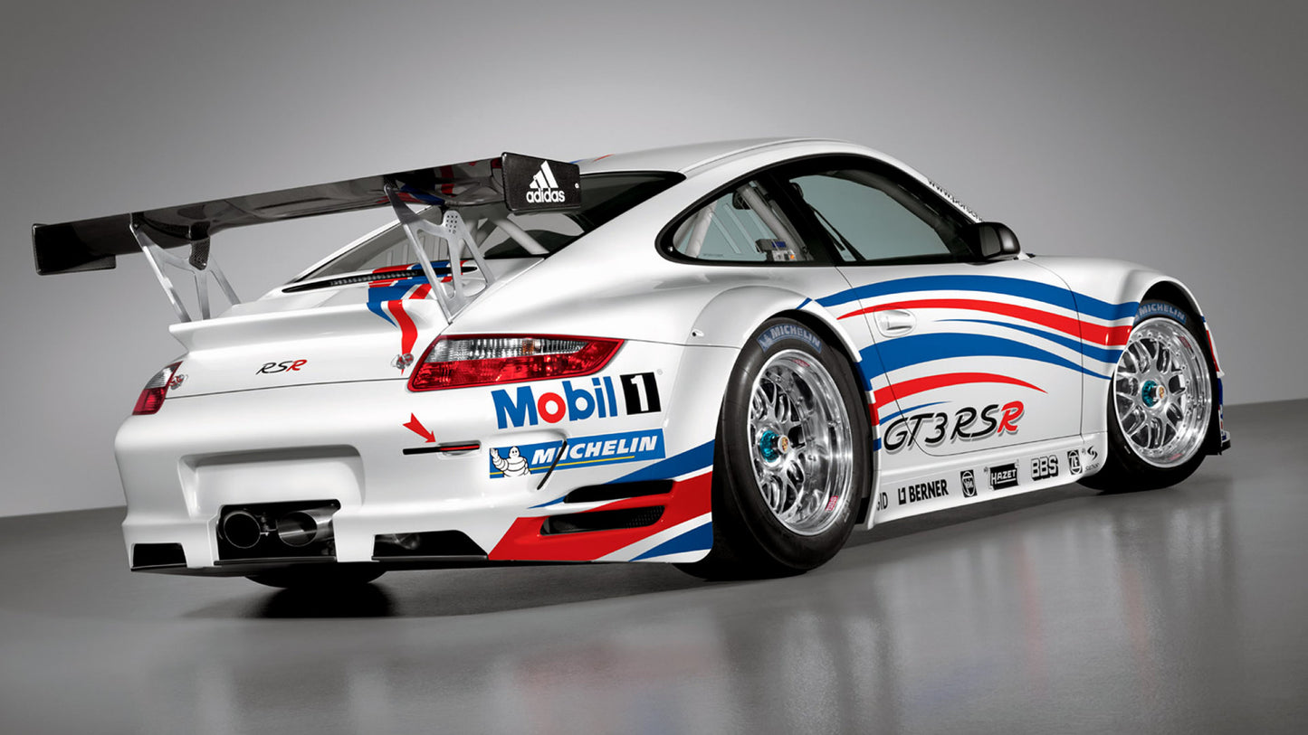Porsche Gt3 Rsr Hd Art Keychain