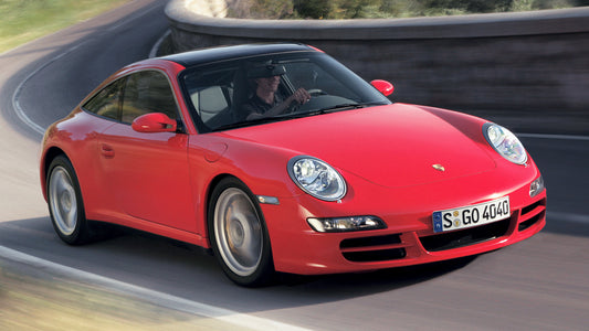 Porsche Targa Hd Art Keychain