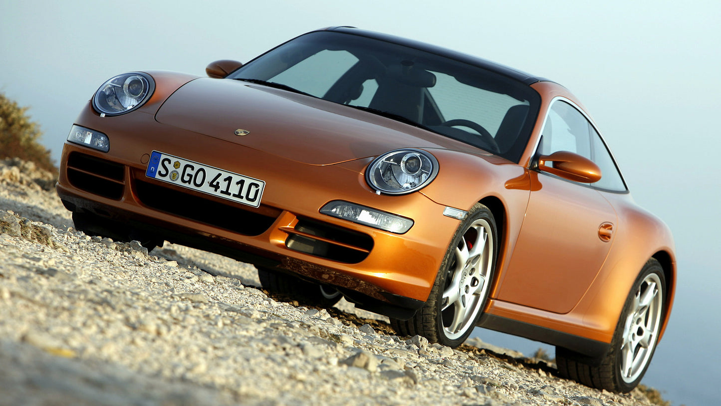 Porsche Targa S Hd Art Keychain