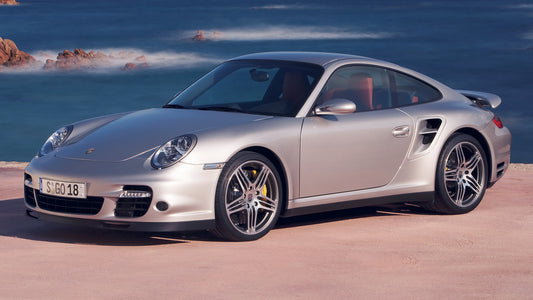 Porsche Turbo Hd Art Keychain