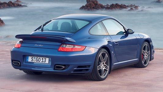 Porsche Turbo Hd Art Keychain