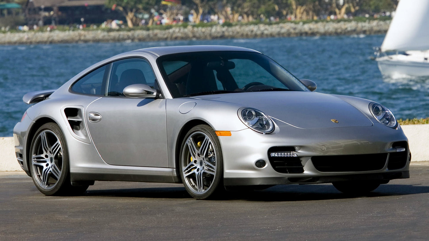 Porsche Turbo Us Hd Art Keychain