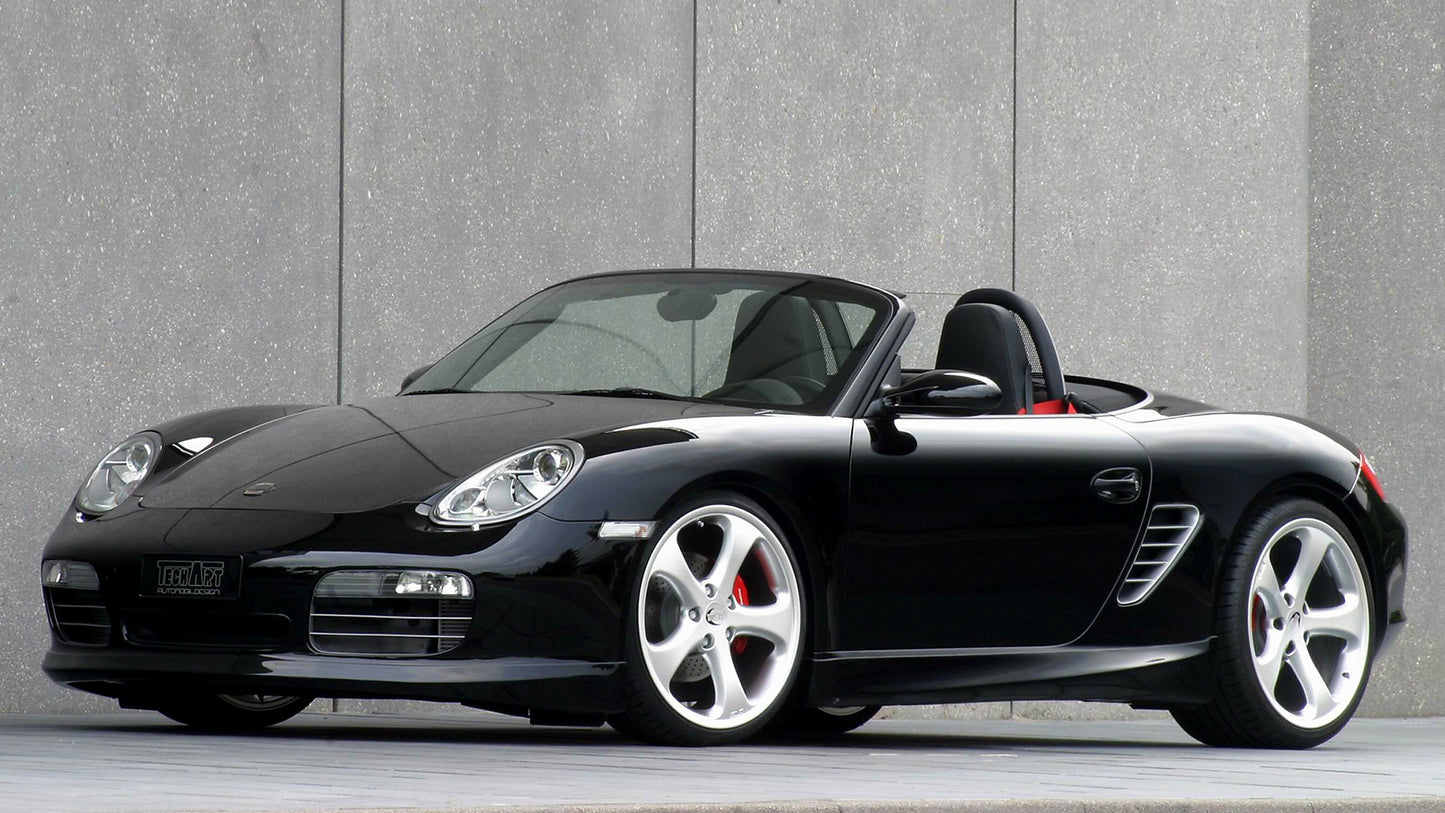 Porsche Boxster By Techart Hd Art Keychain
