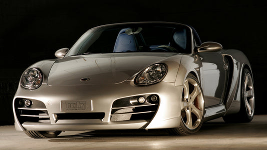 Porsche Boxster Widebody By Techart Hd Art Keychain