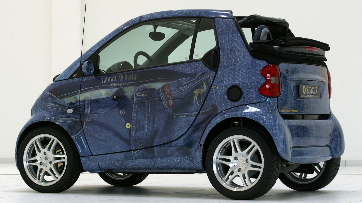 Smart Fortwo Cabrio Dressed By Tom Tailor By Brabus Hd Art Keychain