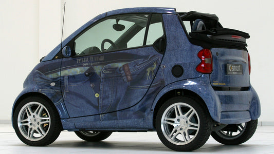 Smart Fortwo Cabrio Dressed By Tom Tailor By Brabus Hd Art Keychain