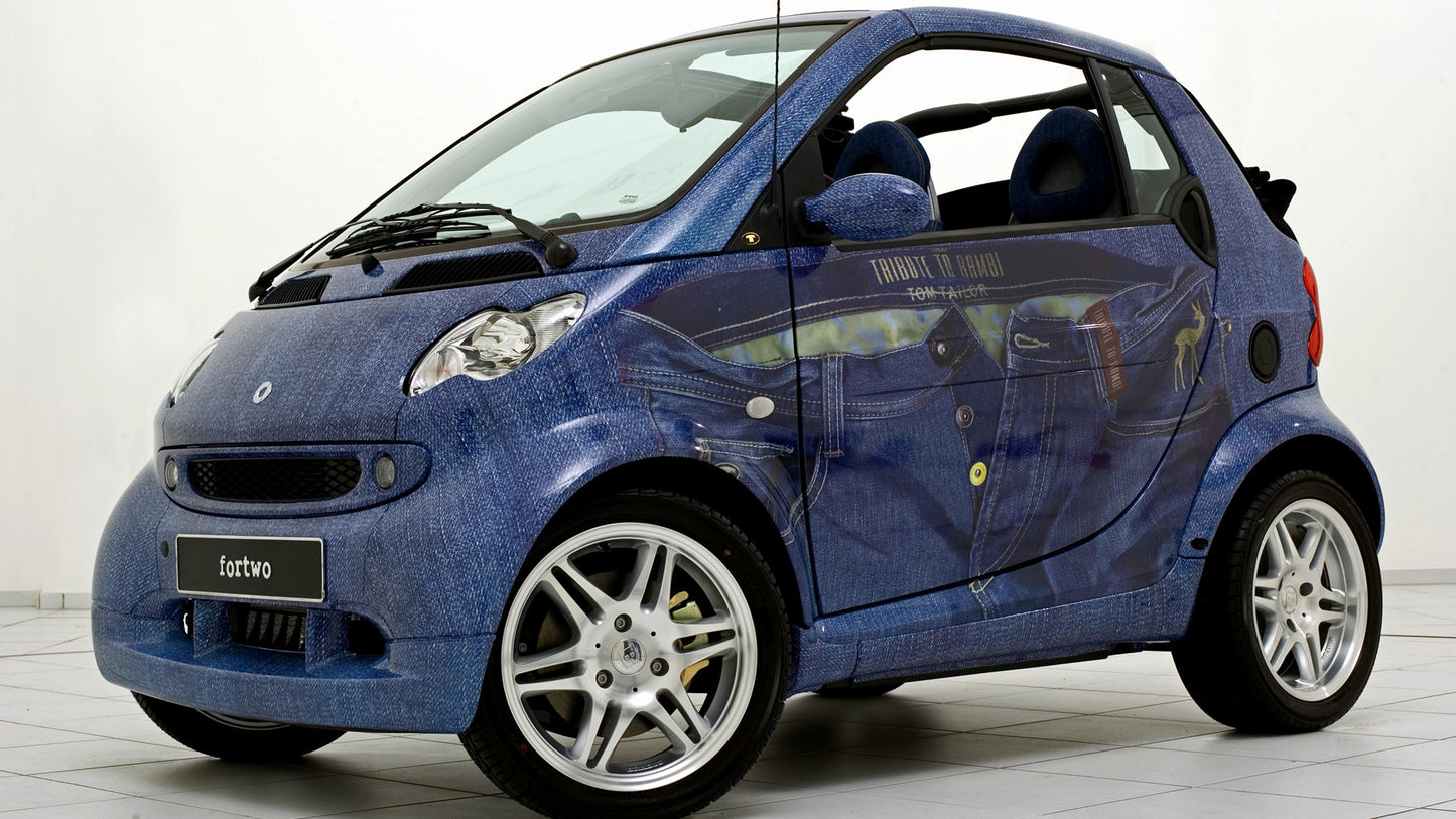 Smart Fortwo Cabrio Dressed By Tom Tailor By Brabus Hd Art Keychain