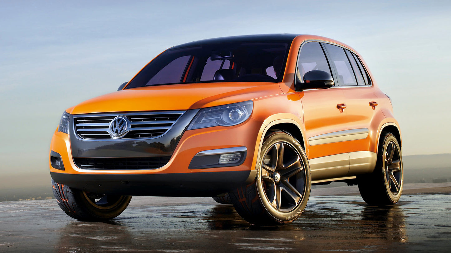 Volkswagen Tiguan Concept Hd Art Keychain